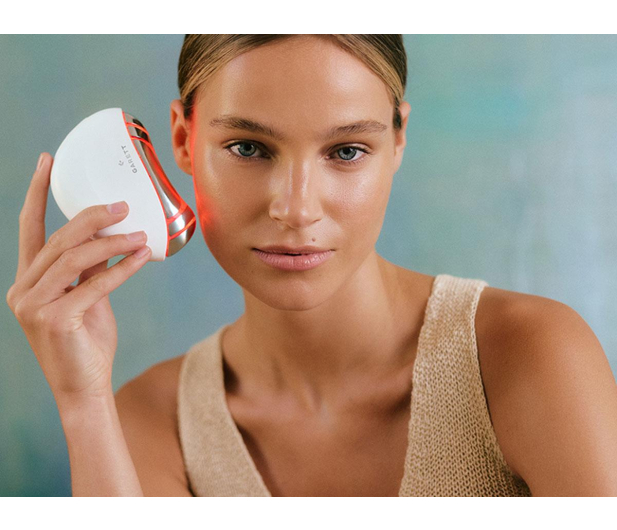 Garett Masażer do twarzy Beauty Glow Stone, biały - 1580294 - zdjęcie 5